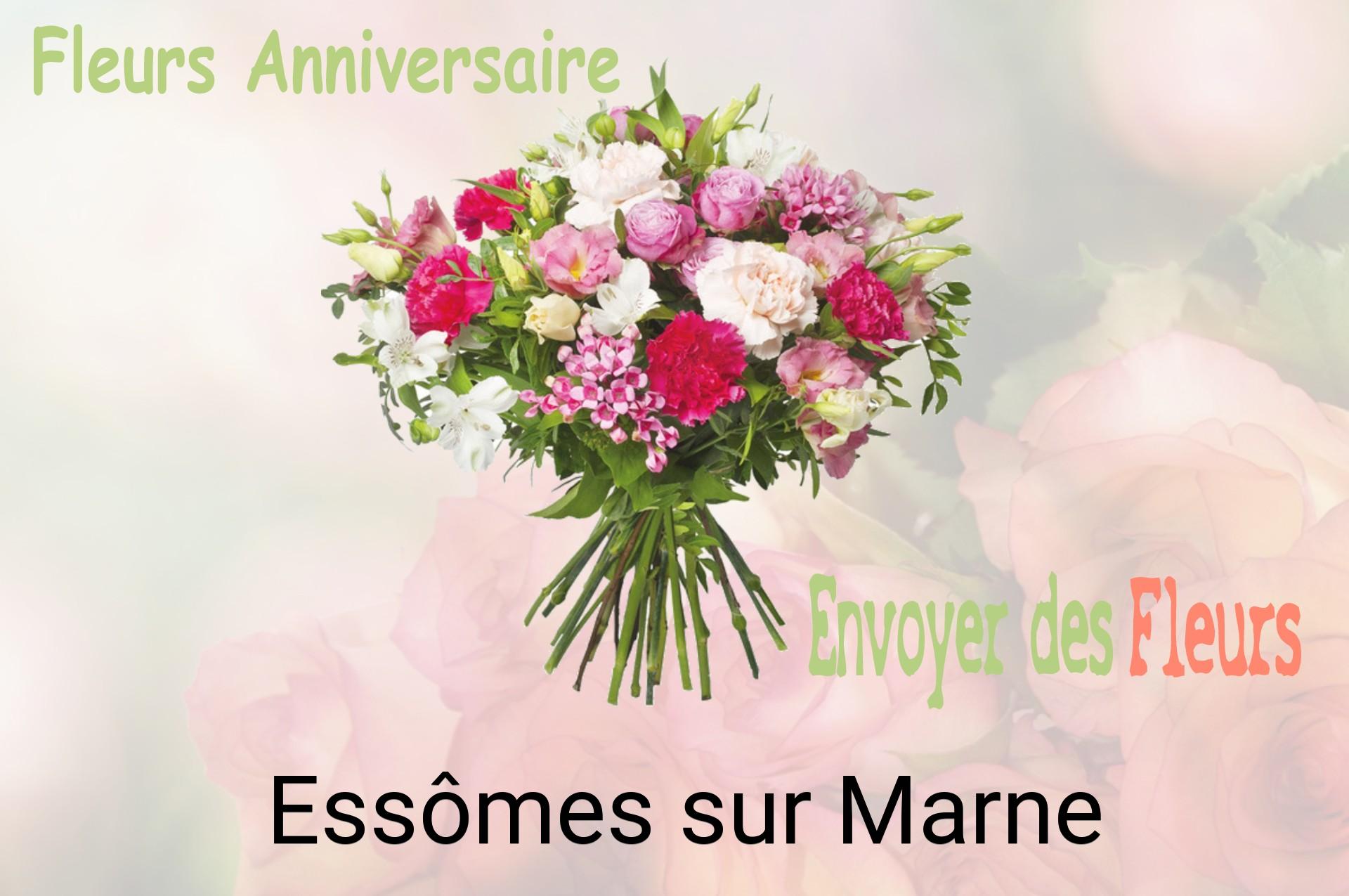 Bouquet de fleurs d’anniversaire livré à Essômes-sur-Marne